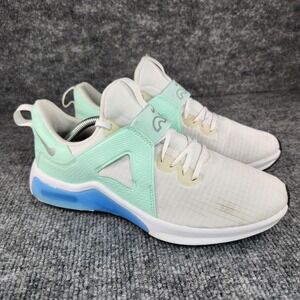 Nike Air Max Bella Shoes Women's Size 7.5 White Mint Workout Running Sneakers